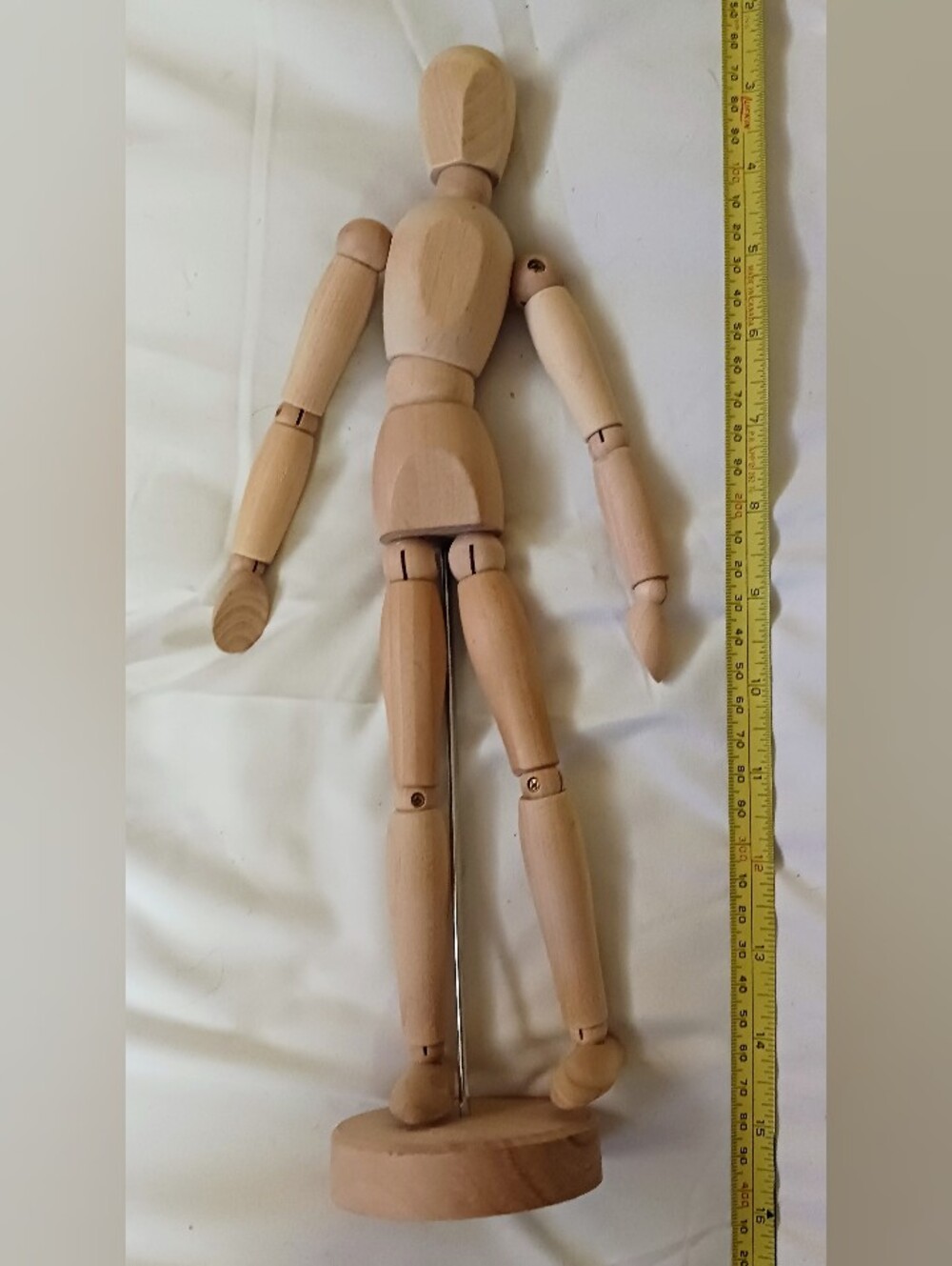 IKEA Natural Wood Poseable Mannequin. New Without Tags.